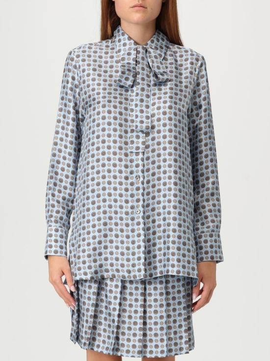 25FW 막스마라 스튜디오 셔츠 2526196021600 002 Gnawed Blue