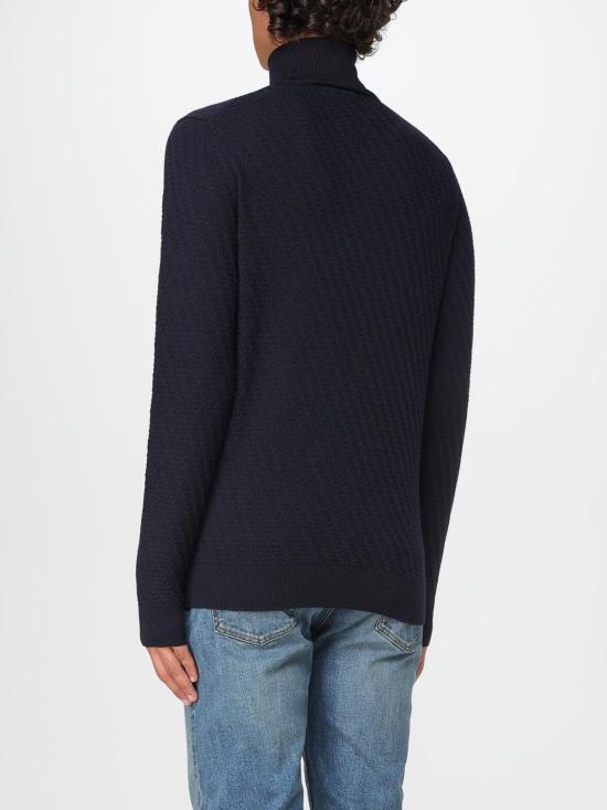 25FW 파올로페코라 터틀넥 A034F009 6462 Blue - PAOLO PECORA