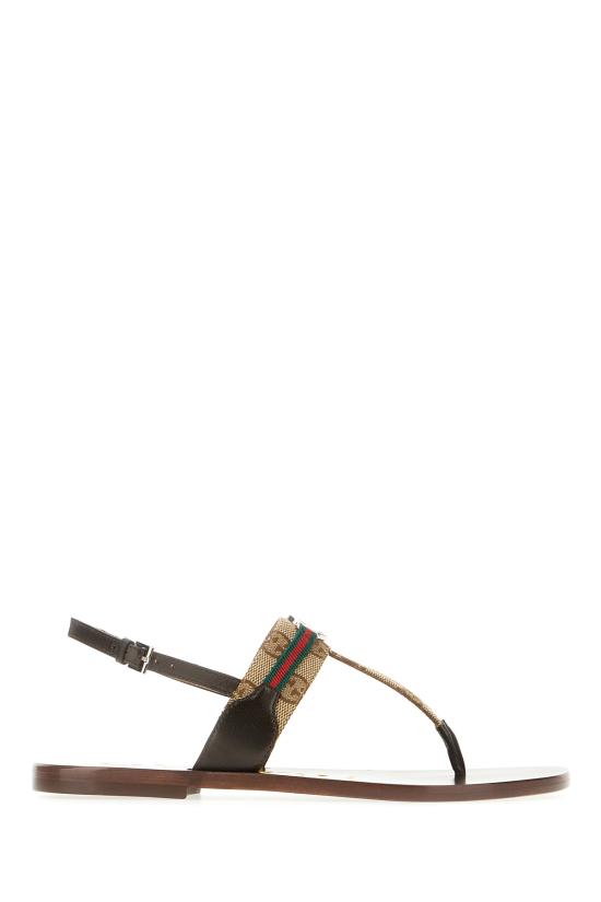 26SS 구찌 인터로킹 G 웹 샌들 782421FADC3 9764 EBONY