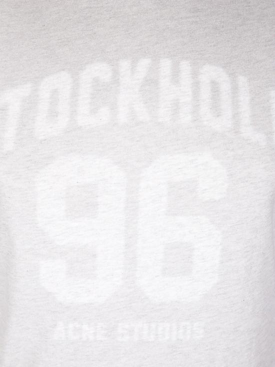 25FW 아크네 스튜디오 반팔 티셔츠 AL0473990 GREY MELANGE DOM - ACNE STUDIOS