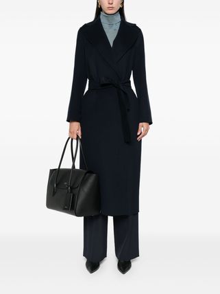 25FW 막스마라 폴도 코트 2901604308129016043600081 MIDNIGHT BLUE DOM - MAX MARA
