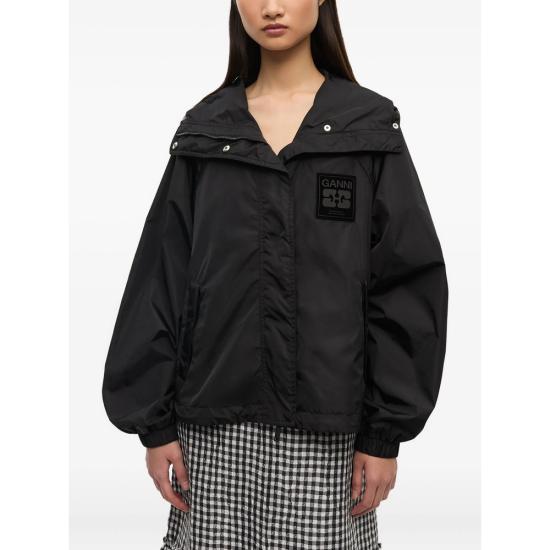 25FW 가니 자켓 W0736099 BLACK DOM - GANNI