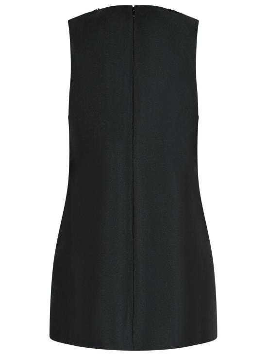 25FW 셀프 포트레이트 숏 원피스 AW25 061S BBLACK Black - SELF PORTRAIT