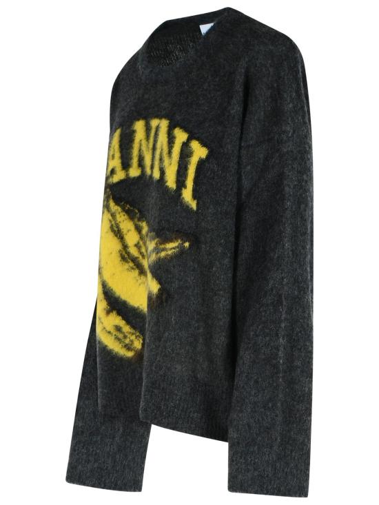 25FW 가니 스웨터 K2516252 Grey - GANNI