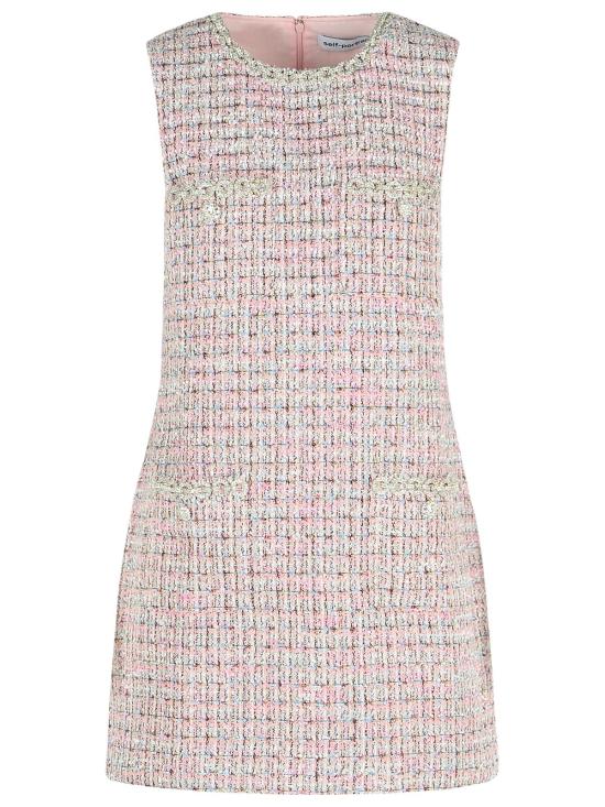 25FW 셀프 포트레이트 숏 원피스 AW25 098S PPINK Pink