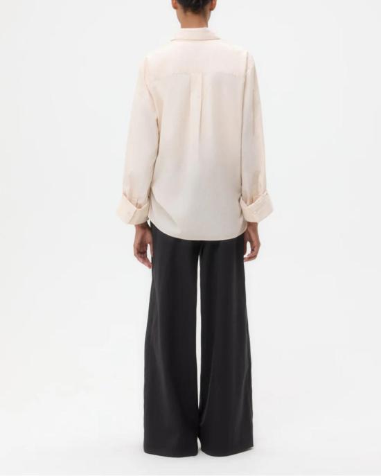  티더블유피 반팔 티셔츠 Twp Next Morning 셔츠 핑크 틴트 - TWP