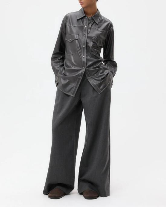  티더블유피 가죽 자켓 Twp 가죽 더튼 셔츠 어반 시크 - TWP