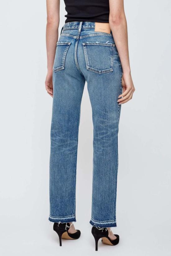  마우지 데님 팬츠 무시 윌리엄스빌 스트레이트 진 - MOUSSY