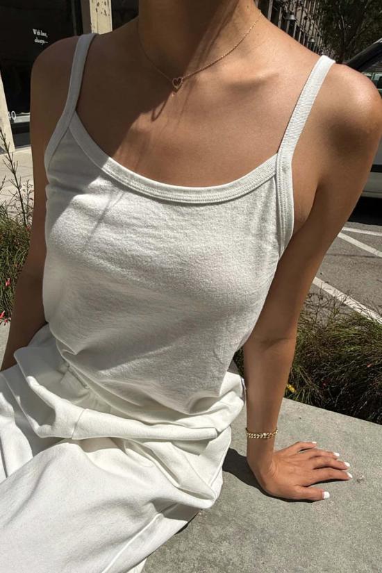  르 본 숍 캐미솔 르 본샵 다나 카미 빈티지 화이트 - Le Bon Shoppe