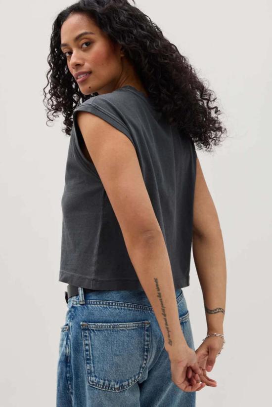  Richer Poorer 반팔 티셔츠 더 부유하고 더 가난한 릴렉스드 머슬 티셔츠 스트레치 리무진 - OTHER BRANDS