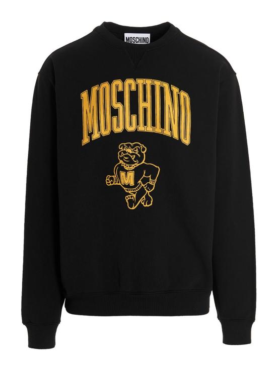  모스키노 긴팔 티셔츠 170970311555 Black