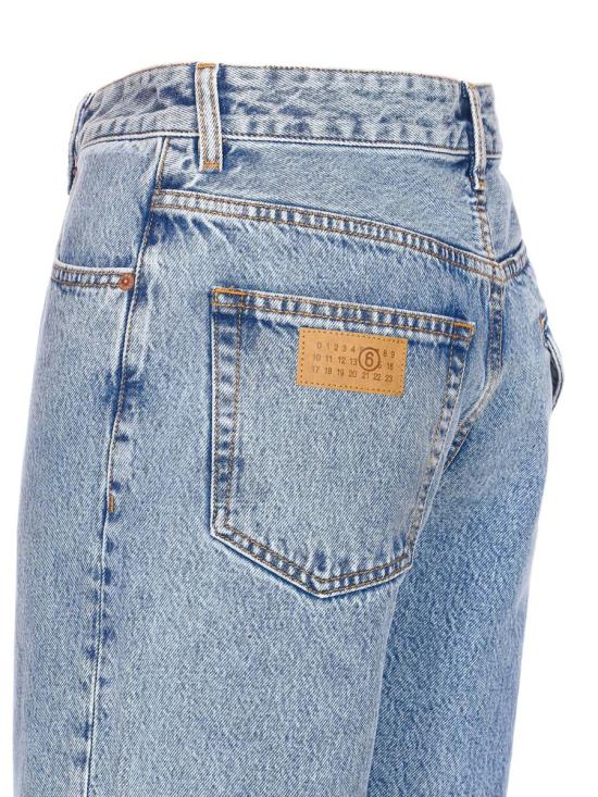 25FW MM6 메종마르지엘라 데님 팬츠 S62LB0202M30018 63518 969 MEDIUM BLUE - MM6 MAISON MARGIELA
