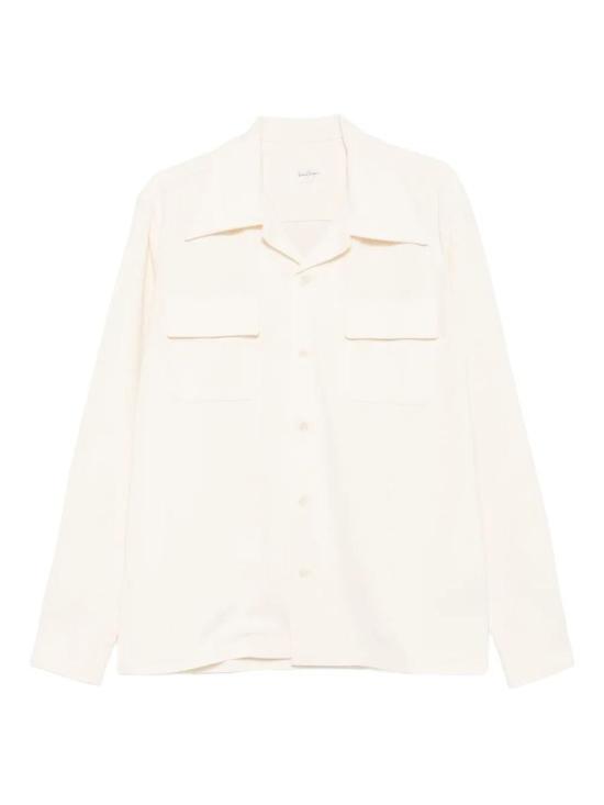 25FW 세컨드 레이어 긴팔 셔츠 PDSS25SR01280 0053 WHITE