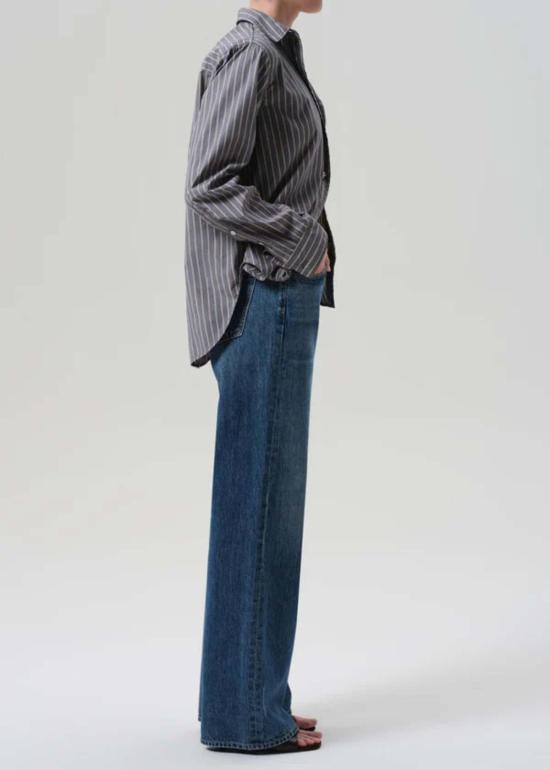  시티즌 오브 휴머니티 데님 팬츠 시티즌스 오브 휴머니티 아니나 하이라이즈 와이드 레그 진 선랜드 - CITIZEN OF HUMANITY