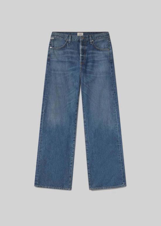  시티즌 오브 휴머니티 데님 팬츠 시티즌스 오브 휴머니티 아니나 하이라이즈 와이드 레그 진 선랜드 - CITIZEN OF HUMANITY