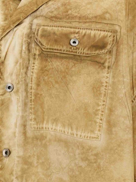 25SS 다크쉐도우 반팔 셔츠 DU01E3290PF81 Beige - DRKSHDW