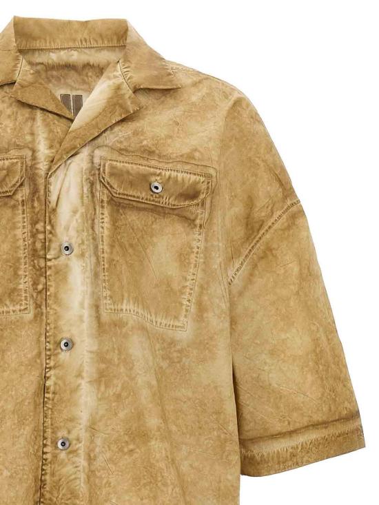 25SS 다크쉐도우 반팔 셔츠 DU01E3290PF81 Beige - DRKSHDW