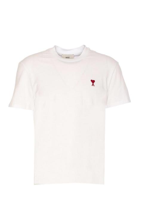 26SS 아미 스몰 하트 로고 티셔츠 BFUTS035724100 White