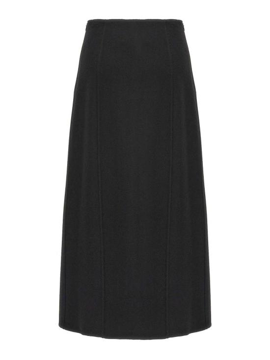  에르마노 설비노 미디 스커트 D452O302HNG95708 Black - ERMANNO SCERVINO