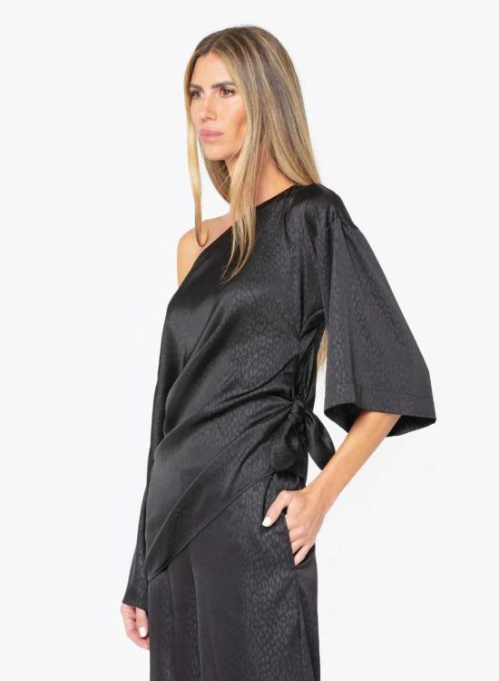  제이비큐 블라우스 JBQ 카탈레야  블랙 - JBQ