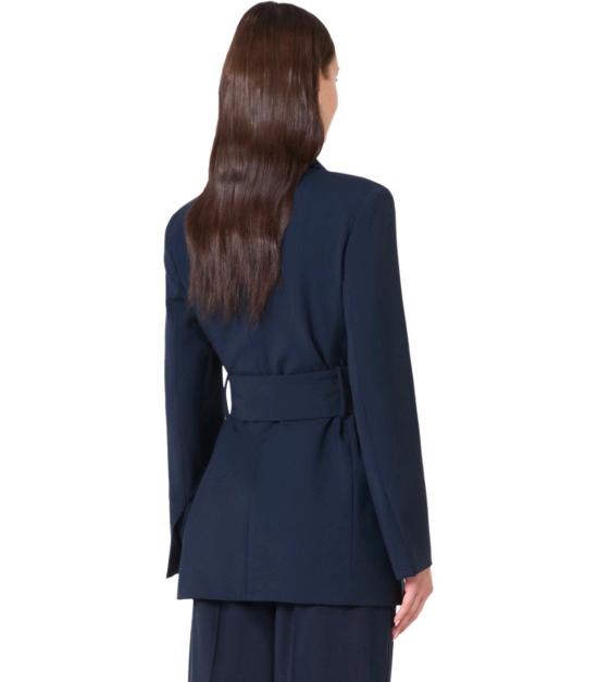 25FW 위켄드막스마라 코트 2525046031600 001 40 Blue - WEEKEND MAX MARA