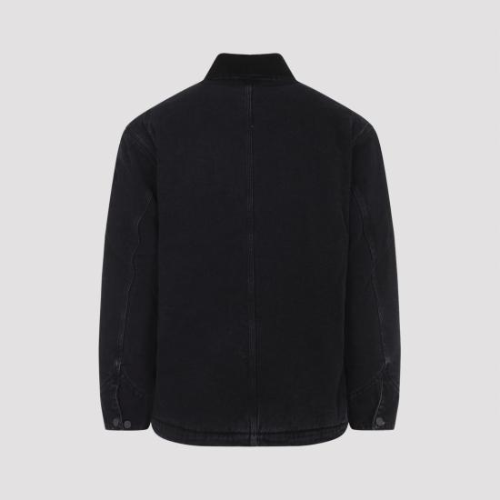 25FW 칼하트 WIP 데님 자켓 I03587700E06 BLACK BLACK - CARHARTT WIP