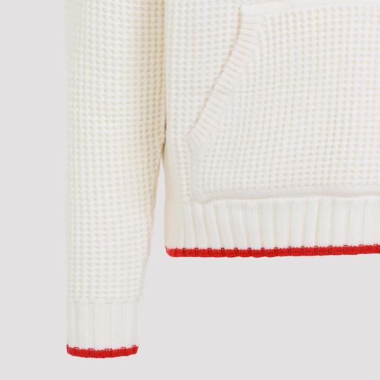 25FW 카사블랑카 긴팔 티셔츠 MAW25KW104301 WHITE - CASABLANCA