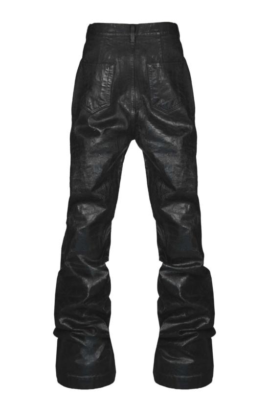 25FW 릭 오웬스 데님 팬츠 볼란 부츠컷  블랙 - RICK OWENS