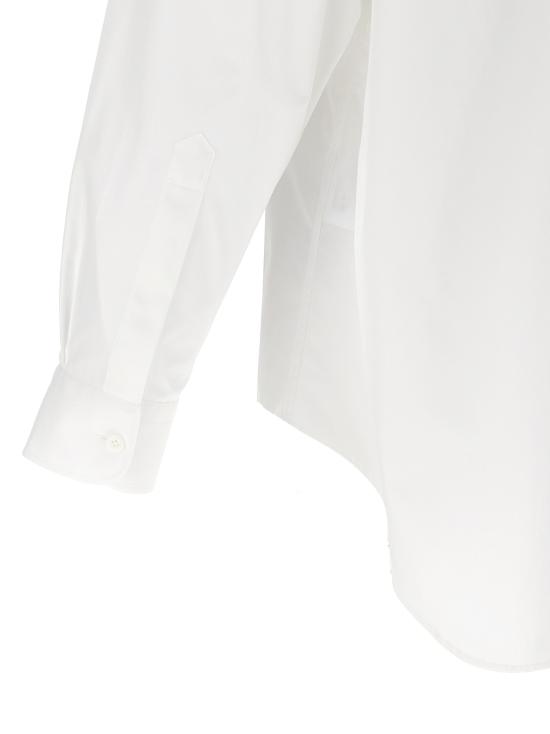 25SS 모스키노 긴팔 셔츠 A022002351001 White - MOSCHINO