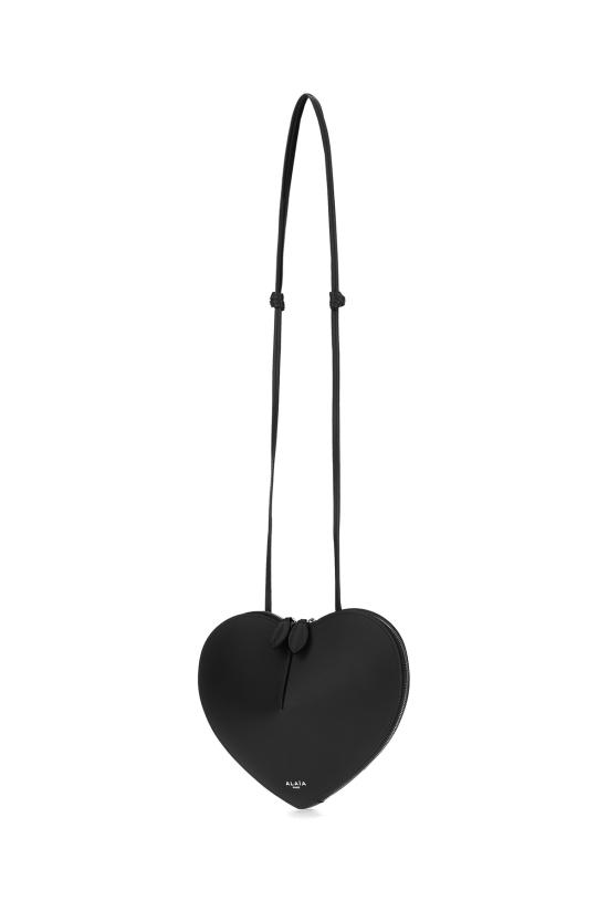 26FW 알라이아 럭스 카프스킨 쾨르백 AA1P003C0Y75 999 Nero - ALAIA