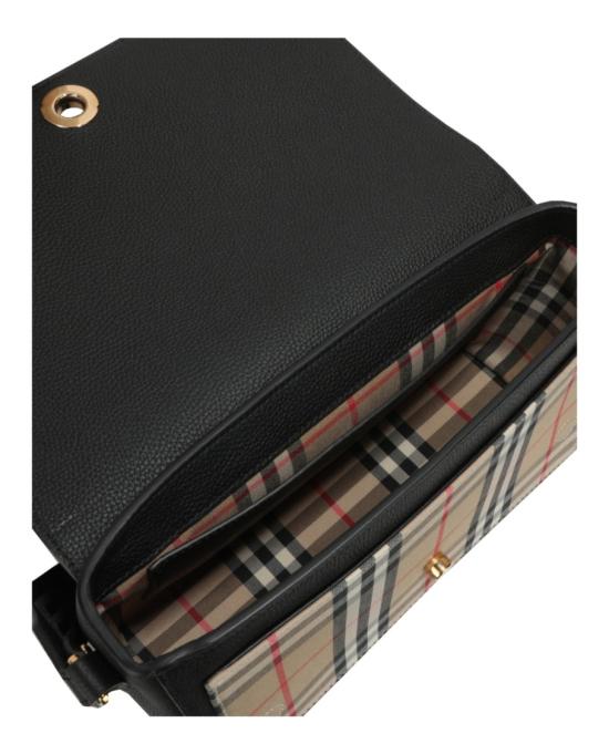  버버리 NOTE 노트 빈티지 체크 크로스백 8021110 00002 NS Black - BURBERRY