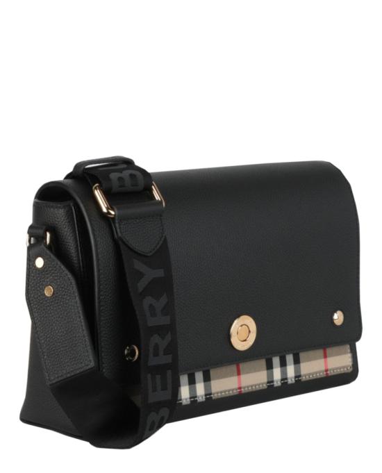  버버리 NOTE 노트 빈티지 체크 크로스백 8021110 00002 NS Black - BURBERRY