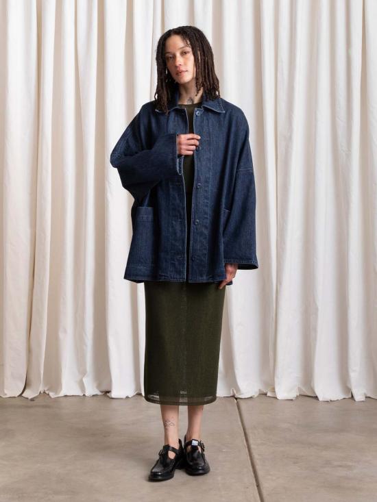  알리 골든 데님 자켓 오버사이즈 셔츠 재킷 - ALI GOLDEN