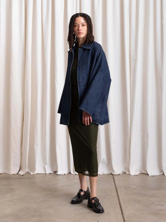  알리 골든 데님 자켓 오버사이즈 셔츠 재킷 - ALI GOLDEN