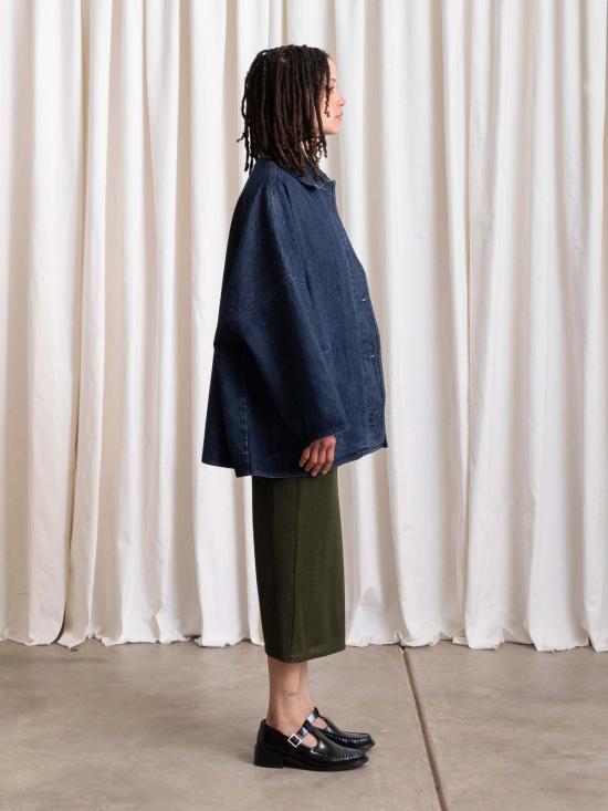  알리 골든 데님 자켓 오버사이즈 셔츠 재킷 - ALI GOLDEN