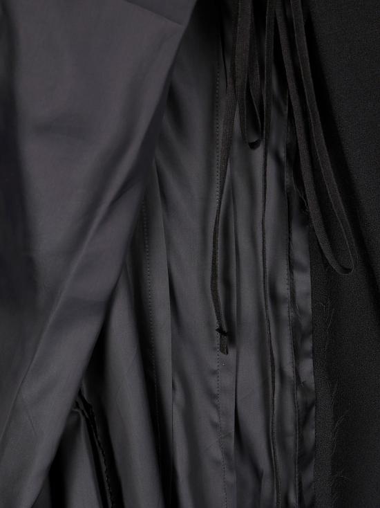 25FW 마르지엘라 미디 원피스 S51DD0042MTN092 900 BLACK - MAISON MARGIELA