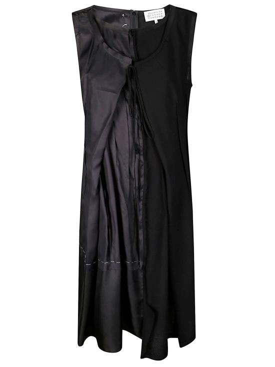 25FW 마르지엘라 미디 원피스 S51DD0042MTN092 900 BLACK