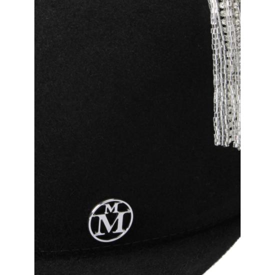 25FW 메종미셸 볼캡 1027086001 TASSLE BLACK - MAISON MICHEL