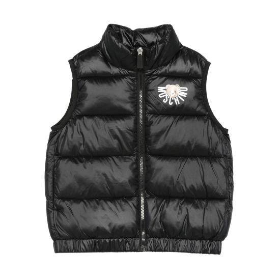 25FW [키즈] 모스키노 베스트 HQS02K L3A32 60100 BLACK