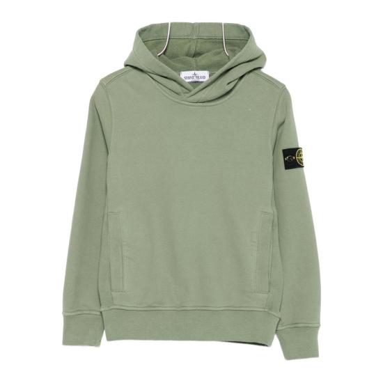 25FW [키즈] 스톤 아일랜드 풀오버 166100004 S0A20 V0055 GREEN