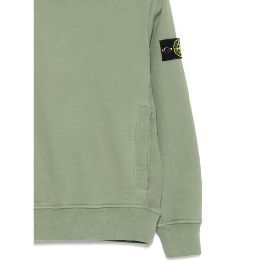 25FW [키즈] 스톤 아일랜드 풀오버 166100004 S0A20 V0055 GREEN - STONE ISLAND