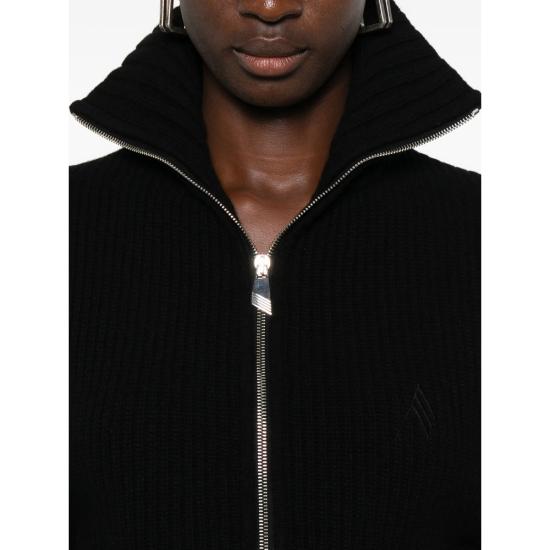 25FW 디 아티코 가디건 251WCD00009 KWS010AA 100 BLACK - THE ATTICO