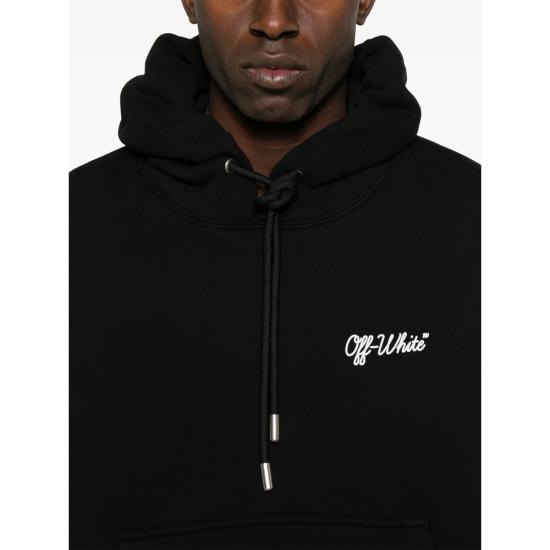 25FW 오프화이트 스웨터 OMBB085C99FL E019 1001 BLACK - OFF WHITE