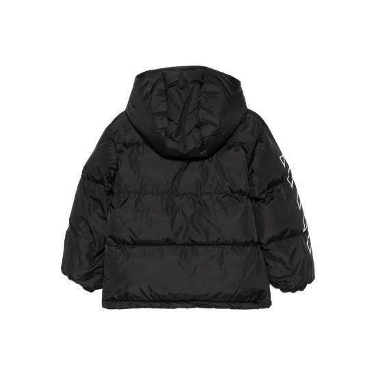 25FW [키즈] 오프화이트 패딩 OBEJ002C99FA B001 1001 BLACK - OFF WHITE