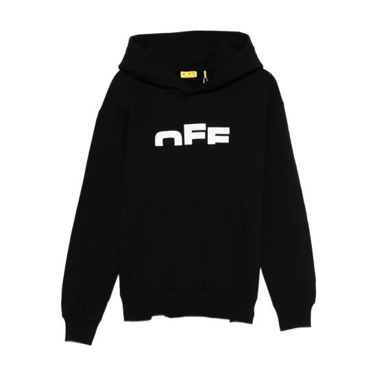 25FW [키즈] 오프화이트 니트/스웻셔츠 OBBB001F25FL E001 1001 BLACK WHITE