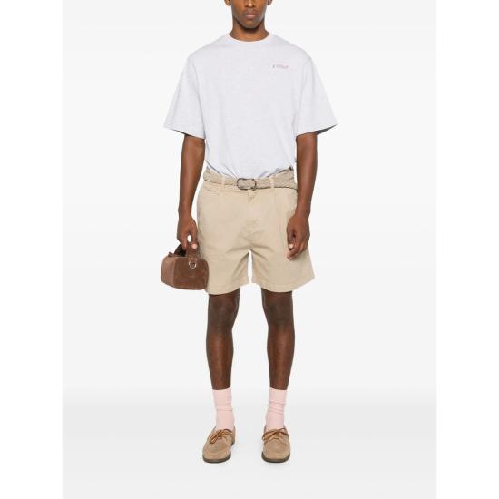 25FW 카사블랑카 반팔 티셔츠 JTS 044 02 GREY - CASABLANCA