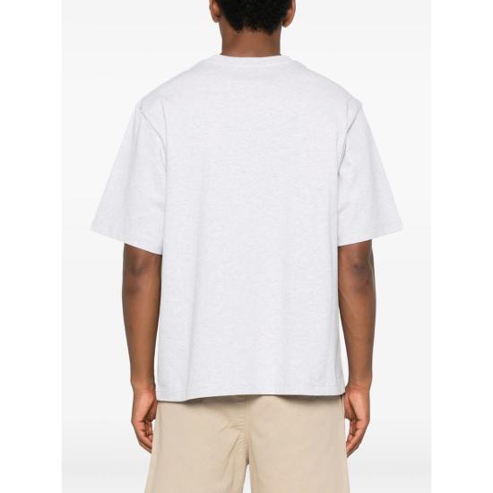 25FW 카사블랑카 반팔 티셔츠 JTS 044 02 GREY - CASABLANCA