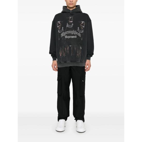 25FW 리프레젠트 스웨터 MLM41134 003 VIBK BLACK - REPRESENT