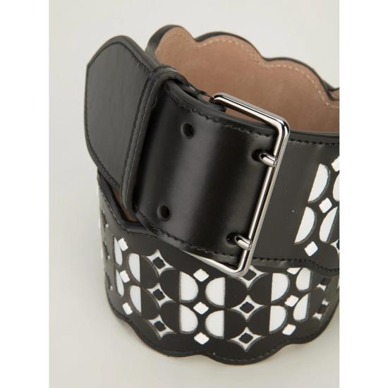  알라이아 레귤러 벨트 3W1E086RCB68 C961 BLACK - ALAIA