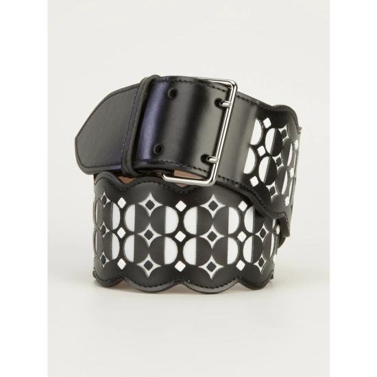  알라이아 레귤러 벨트 3W1E086RCB68 C961 BLACK - ALAIA